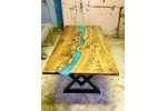Кухонные столы из массива дерева из карагача