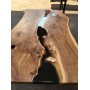  стол река из эпоксидной смолы дерева для кухни