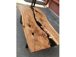 Стол река черного цвета с рекой-foto6