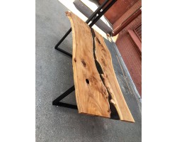 Стол река черного цвета с рекой-foto8