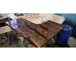 Угловой рабочий эпоксидный стол река-foto5