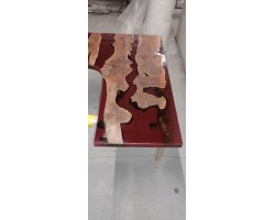 Угловой рабочий эпоксидный стол река-foto2