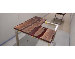 Угловой рабочий эпоксидный стол река-foto6