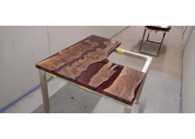 Угловой рабочий эпоксидный стол река-foto6