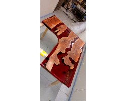 Угловой рабочий эпоксидный стол река-foto7