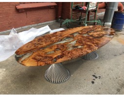 Эпоксидный стол река из слэбов на кухню-foto10