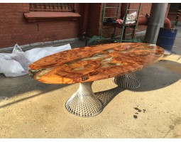 Эпоксидный стол река из слэбов на кухню-foto7