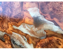 Эпоксидный стол река из слэбов на кухню-foto5