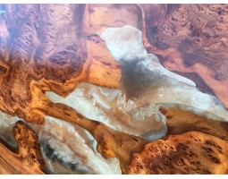 Эпоксидный стол река из слэбов на кухню-foto5