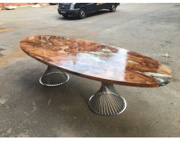 Эпоксидный стол река из слэбов на кухню-foto2