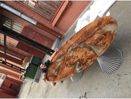 Эпоксидный стол река из слэбов на кухню-foto8