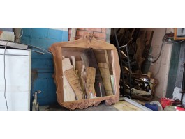 Зеркало из слэба дерева-foto7